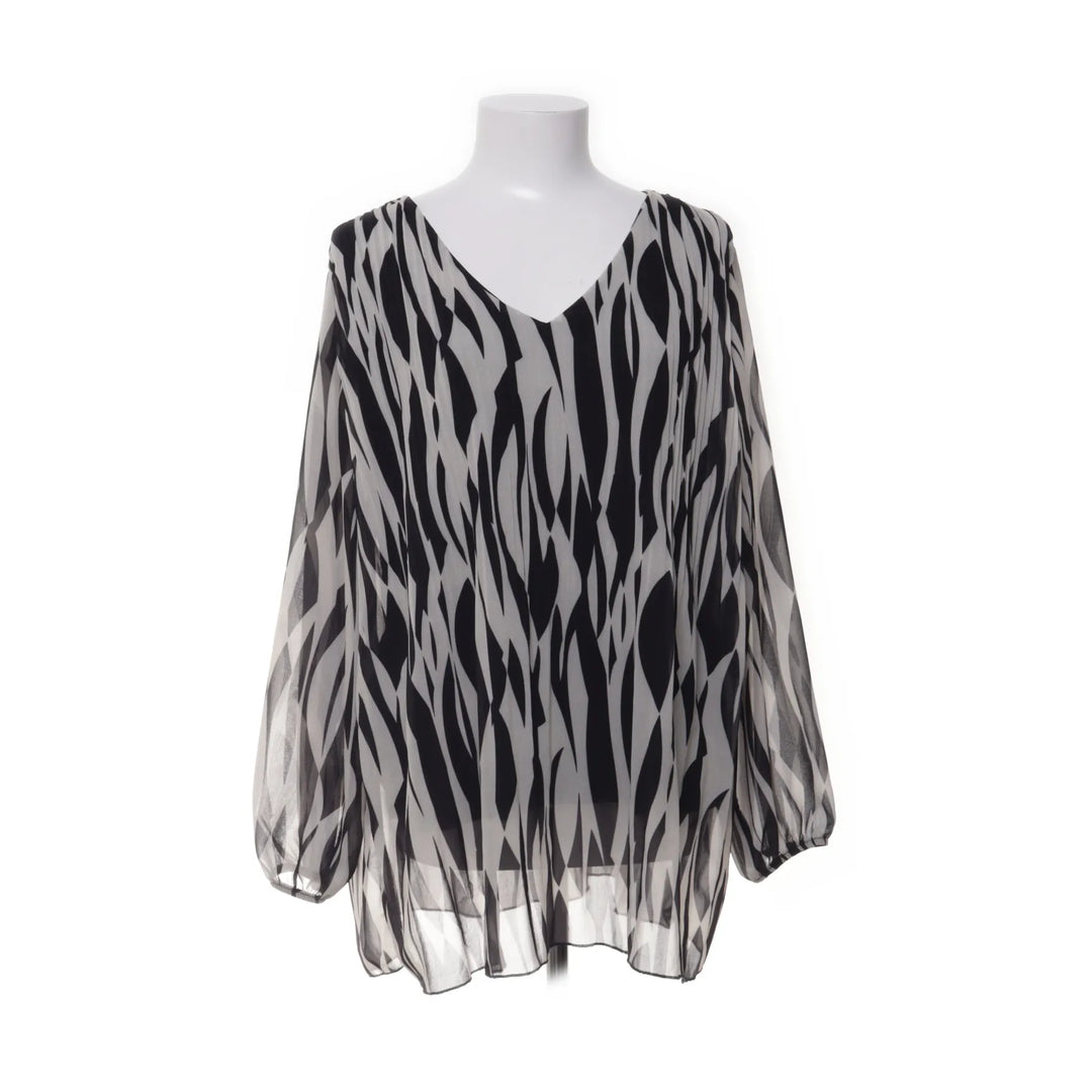 Audrey | Zwart, Grijs - Blouse