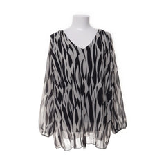 Audrey | Zwart, Grijs - Blouse