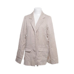 Abercrombie & Fitch | Beige Linnen Oversized Blazer