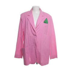 Storets | Roze blazer met groene pochet