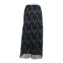 Blancheporte | Donkere bloemenprint maxi-rok