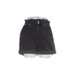 Mango Denim | Zwarte Denim Mini-rok