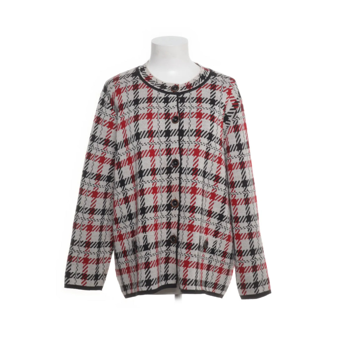 Punt Roma | Beige, Zwart, Rood - Cardigan