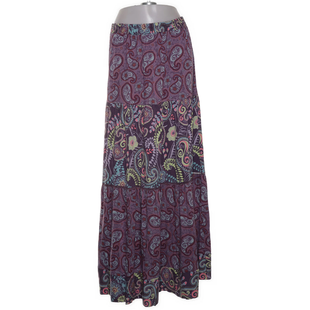 Lila, Meerkleurig - Maxi rok