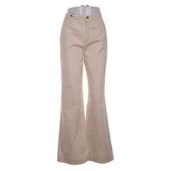 River Woods | Beige Wijde Broek