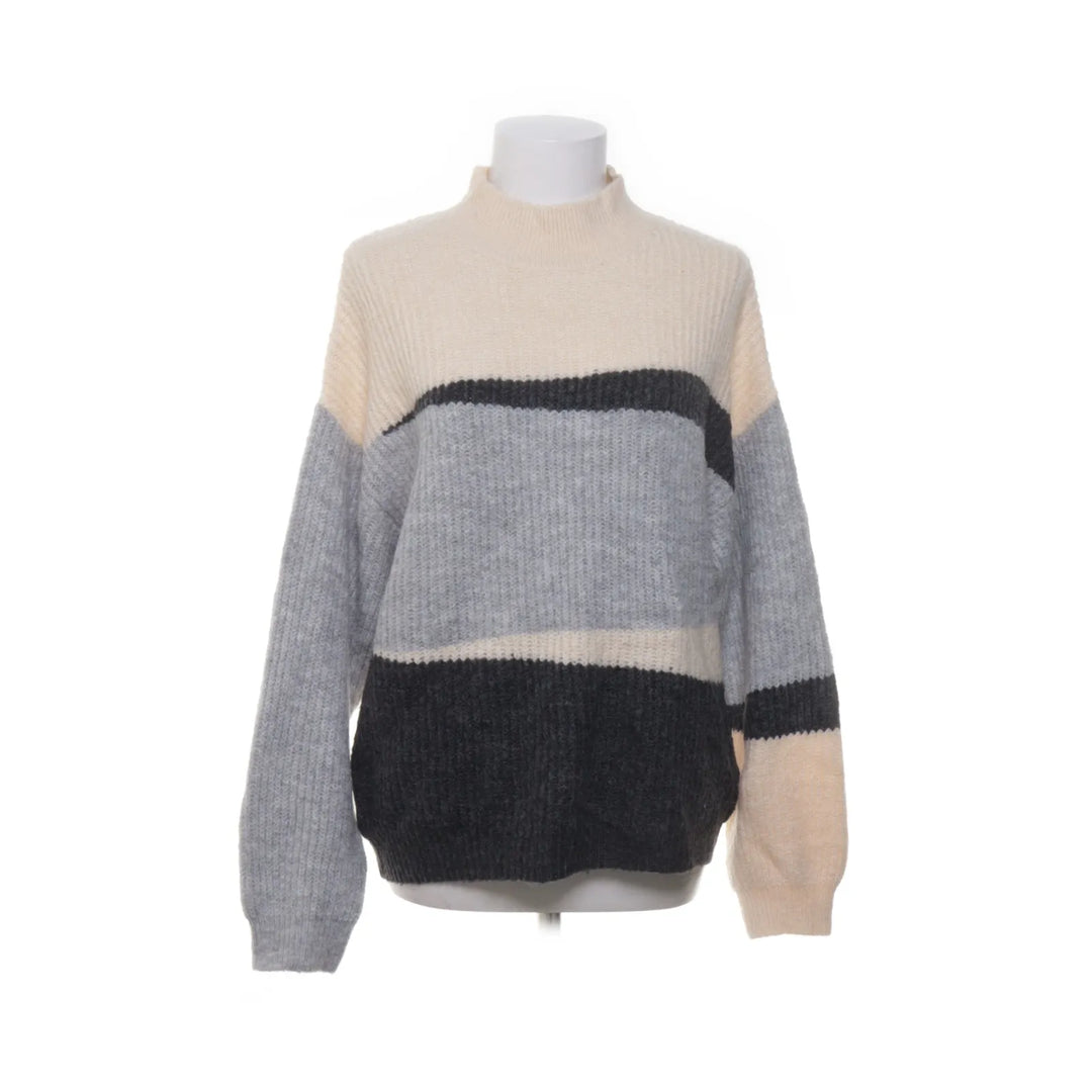 Amisu Knitwear | Grijs, Beige, Zwart - Trui