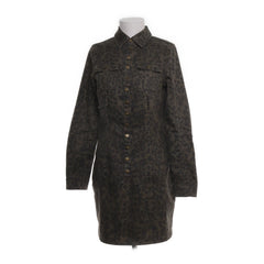 Geisha | Groen, Grijs - Jurk