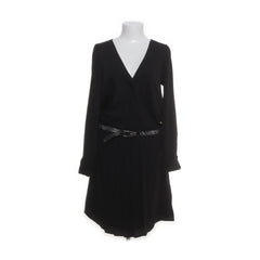 Nikkie x Kate Moss | Zwart - Wikkeljurk