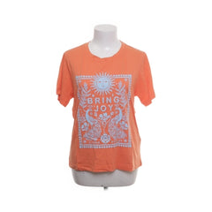 Claudie Pierlot | Oranje T-shirt met Print