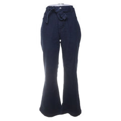Spijkerbroek | Donkerblauwe Flared Jeans