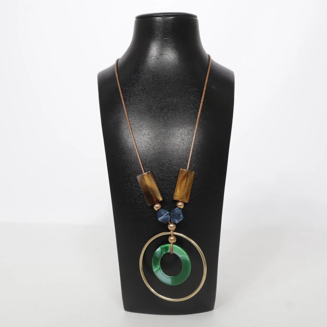 Beige, Meerkleurig - Ketting