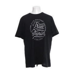 Mustang | Zwart T-shirt met opdruk