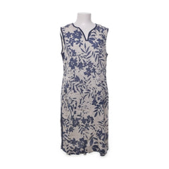 Terre Bleue | Blauwe bloemen zomerjurk