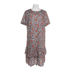 Oui | Blauw, Rood, Meerkleurig - Jurk