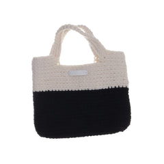 Beige, Zwart - Handtas