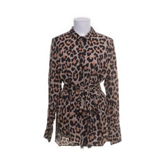 Geisha | Luipaard Print Blouse Jurk