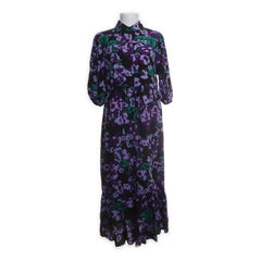 & Other Stories | Paarse bloemen maxi-jurk
