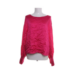 Amaya Amsterdam | Roze gerimpelde blouse
