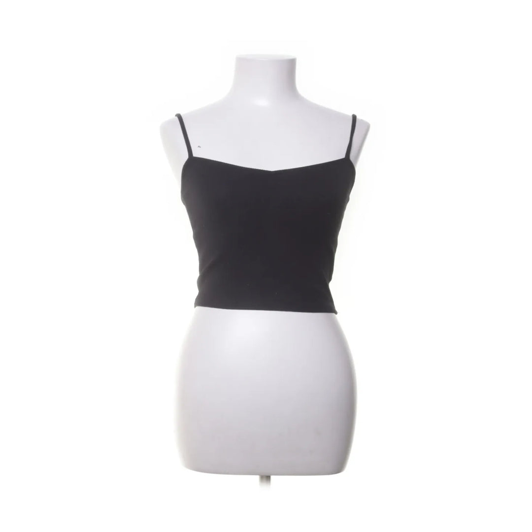 Monki | Zwart - Crop top