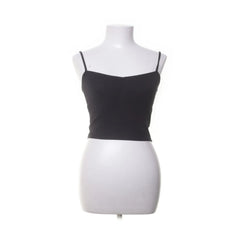 Monki | Zwart - Crop top