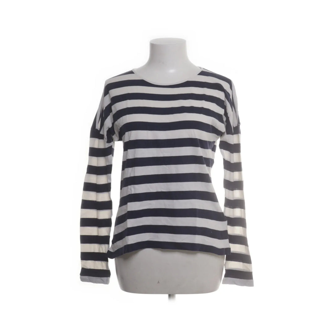 & Other Stories | Wit, Blauw - Lange mouwen shirt