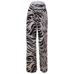 Gina Tricot | Beige Zebra Broek