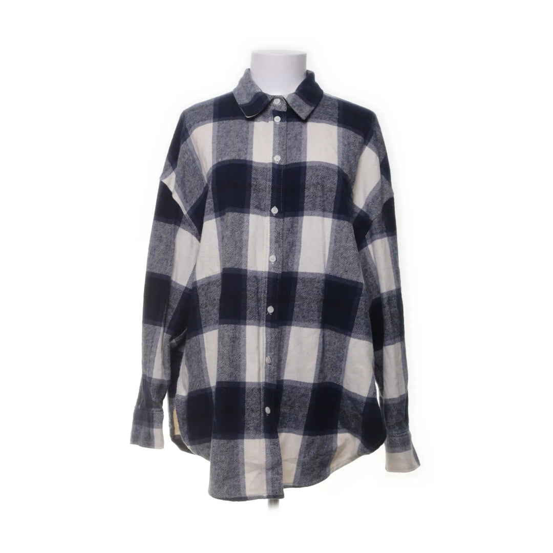 Zara | Blauw, Wit - Flanellen overhemd