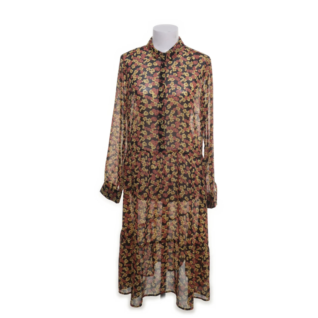 Modström | Zwart, Meerkleurig - Maxi jurk