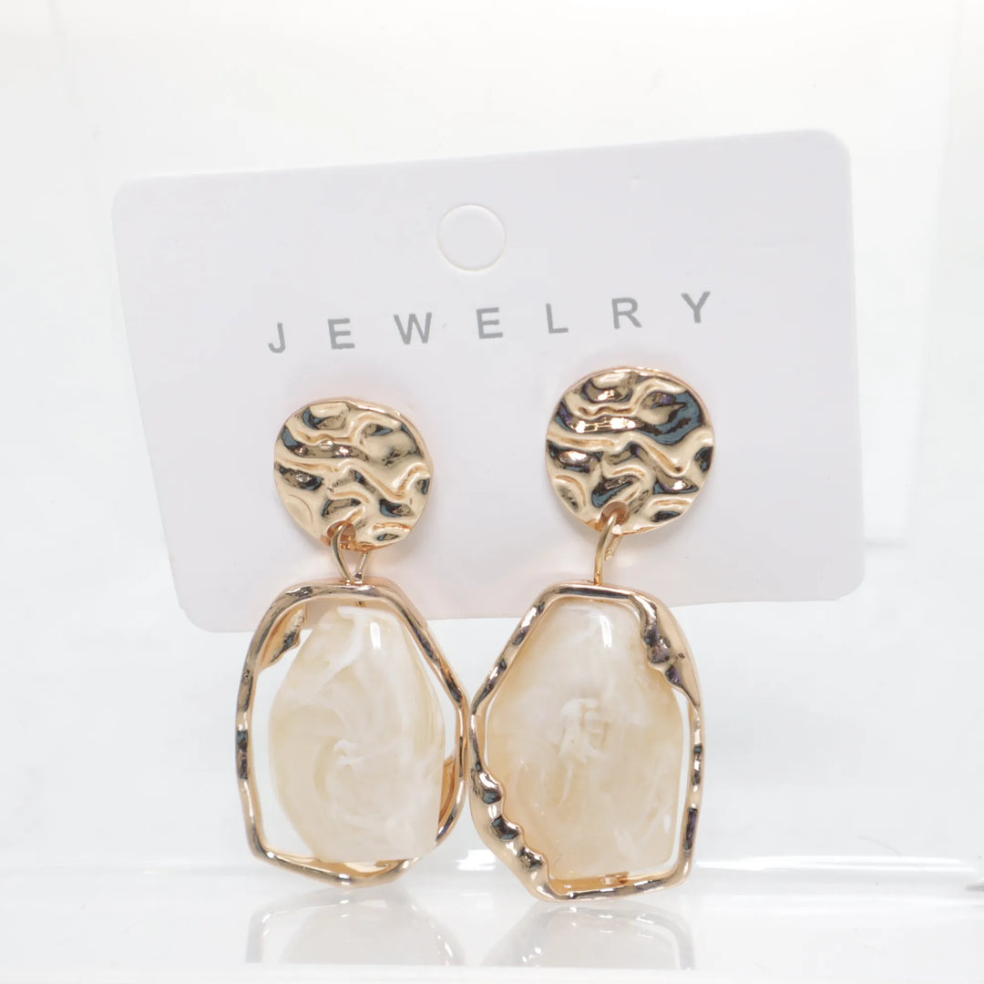 Jewelry | Goud, Wit - Oorbellen