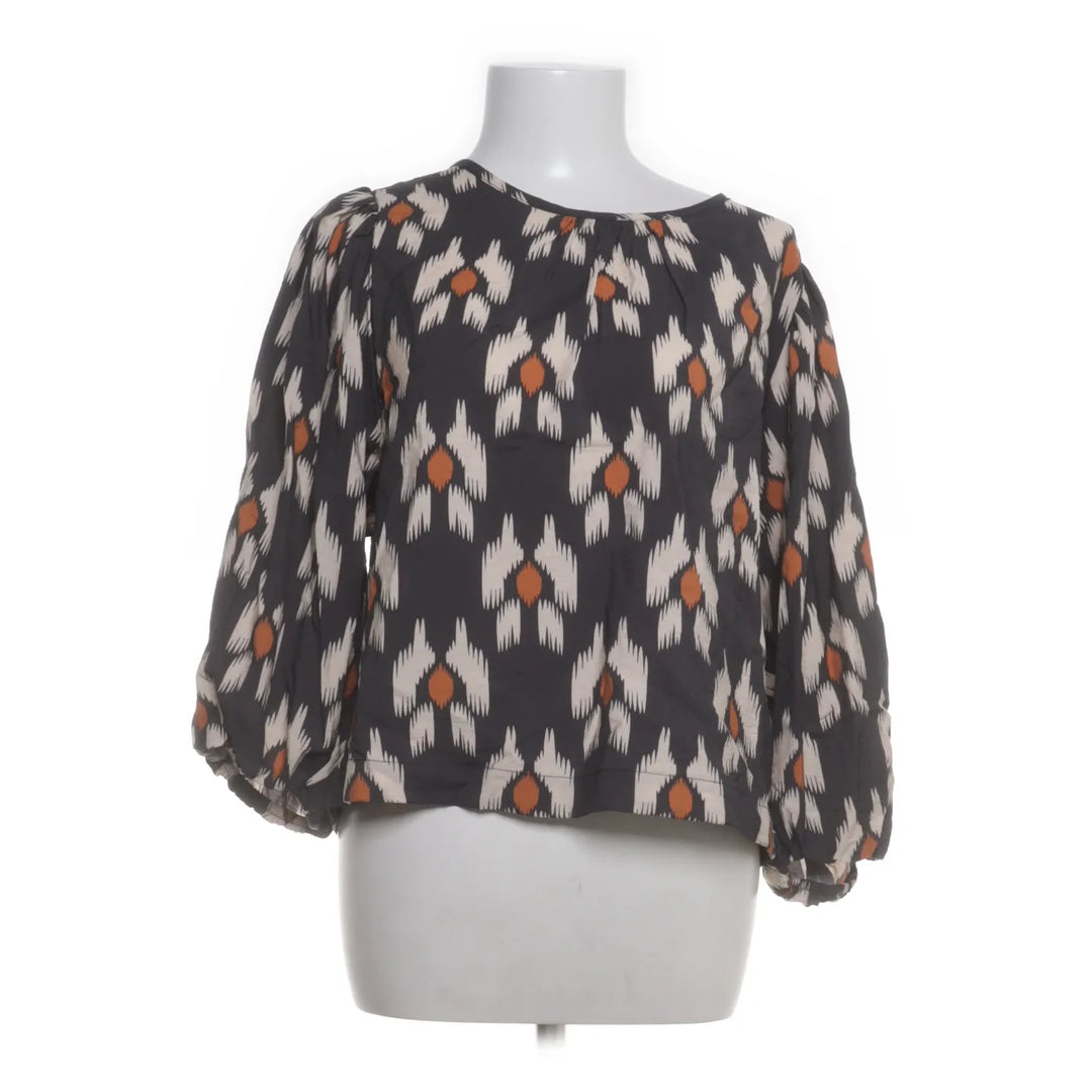 Geisha | Zwart, Beige, Wit, Meerkleurig - Blouse