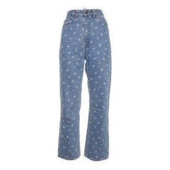 Monki | Blauw - Spijkerbroek