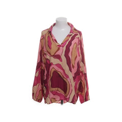 Hailys | Roze Abstracte Blouse