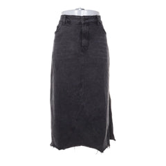 Object | Zwarte Denim Maxi Rok