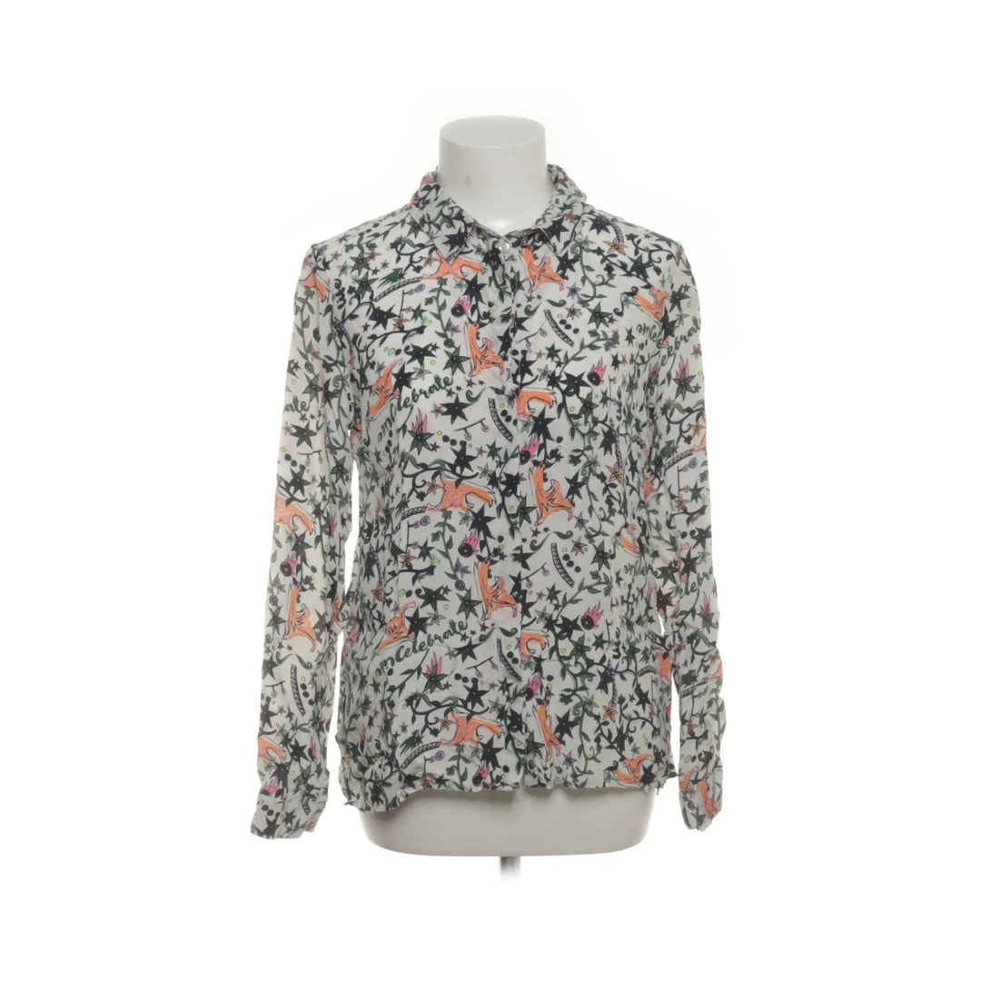 Pom Amsterdam | Groen, Meerkleurig - Blouse