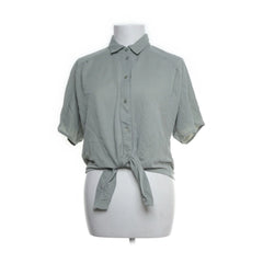 Massimo Dutti | Grijze geknoopte overhemd