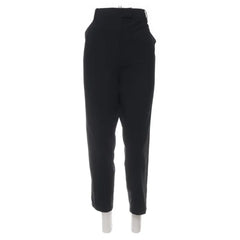 Sisley | Zwarte pantalon met hoge taille