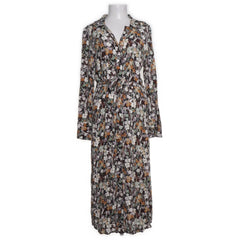 Soaked in Luxury | Bruin, Meerkleurig - Blousejurk