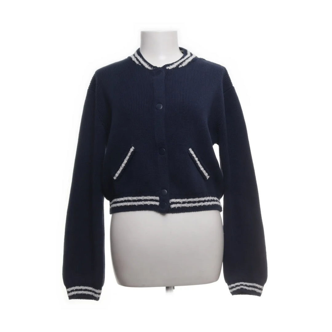 Mango | Blauw, Wit - Cardigan