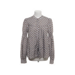 Leveté Room | Wit, Grijs, Beige - Blouse