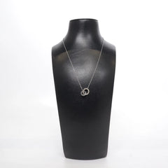 Ketting | Zilveren Dubbele Ring Ketting