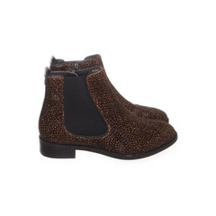 Maruti | Bruine Chelsea Laarzen Met Stippen