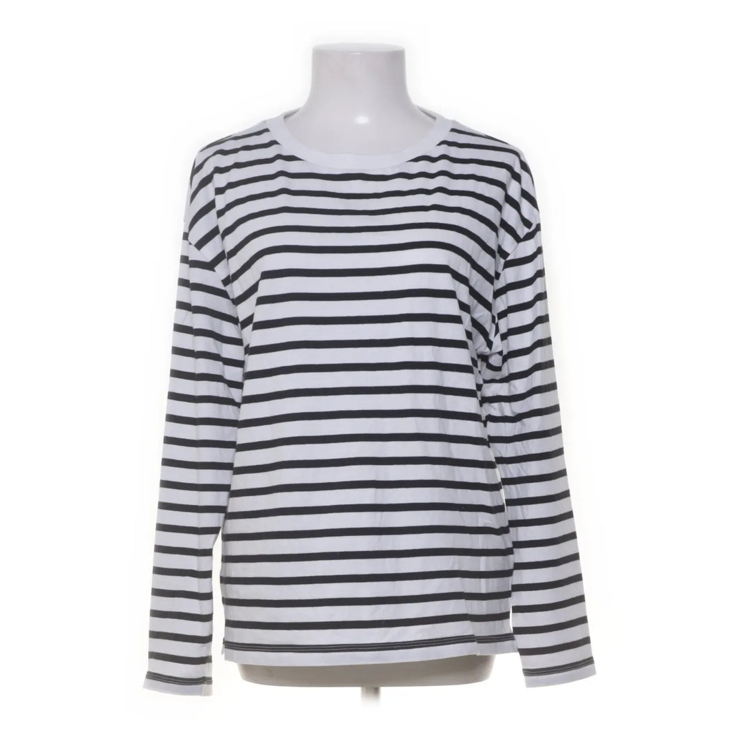 Lager 157 | Wit, Zwart - Lange mouwen shirt