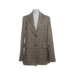 Flóreiza | Bruine geruite blazer