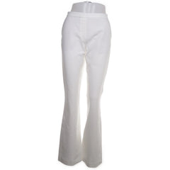 Modström | Witte Uitlopende Broek