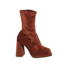 Even & Odd | Bruin - Laarzen met hak