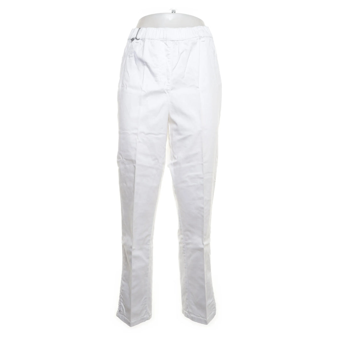 Mia Moda | Wit - Spijkerbroek