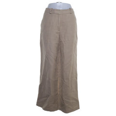 Samsøe & Samsøe | Beige Wijde Linnen Broek