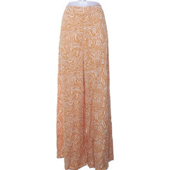 KappAhl | Oranje Lange Abstracte Rok