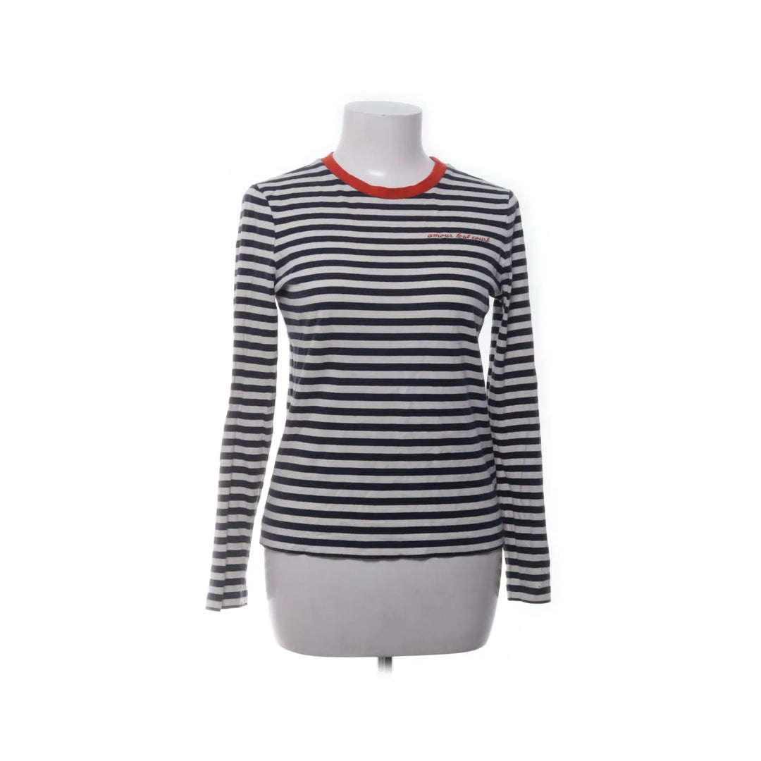 & Other Stories | Wit, Blauw - Lange mouwen shirt