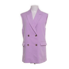 Pieces | lila blazer gilet lang
